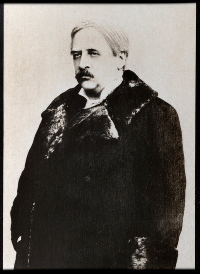 Portrait of Nils Adolf Erik Nordenskjold by French Photographer